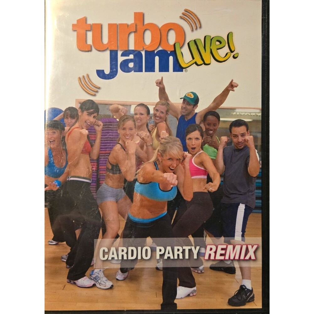 Turbo Jam Live: Cardio Party Remix (DVD, 2005) NEW